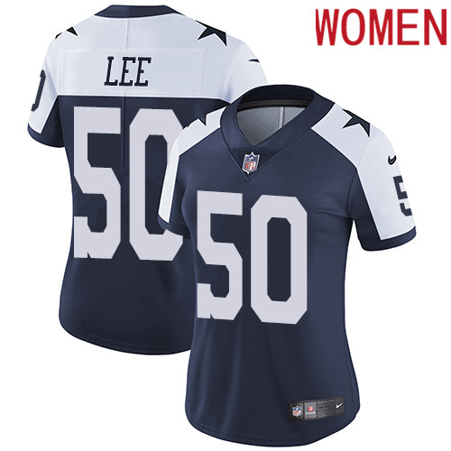 2019 Women Dallas Cowboys #50 Lee blue Nike Vapor Untouchable Limited NFL Jersey